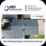 bullnose and cranked roof sheeting cape Town Zincalume Colorbond hrs ...